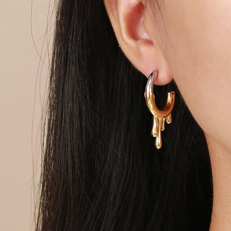Mixed Drip Earrings