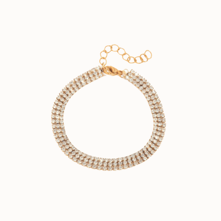 Tiered Pave bracelet