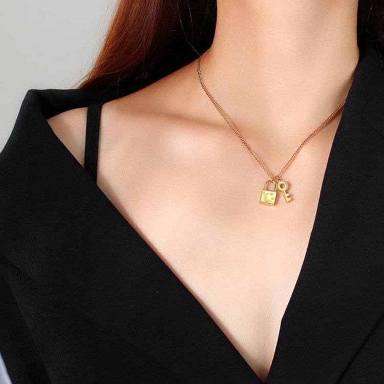 Lock & Key necklace