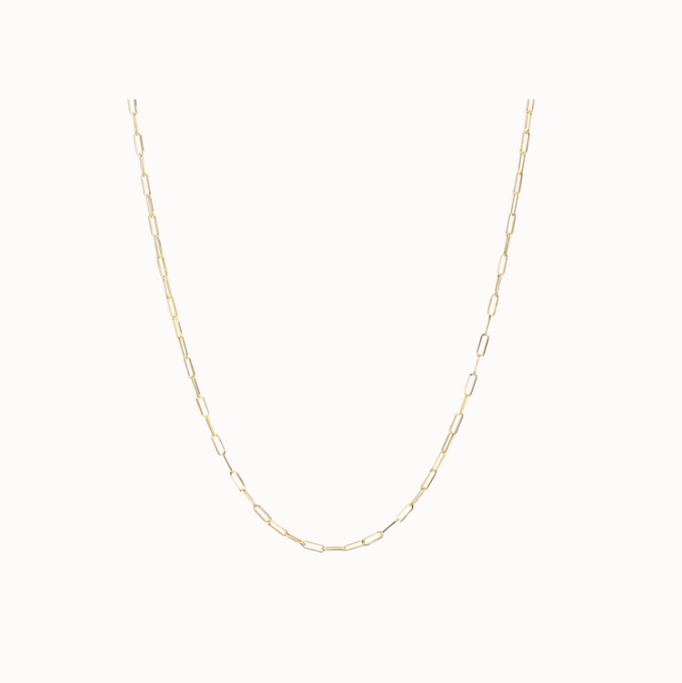 Dainty Paperclip chain