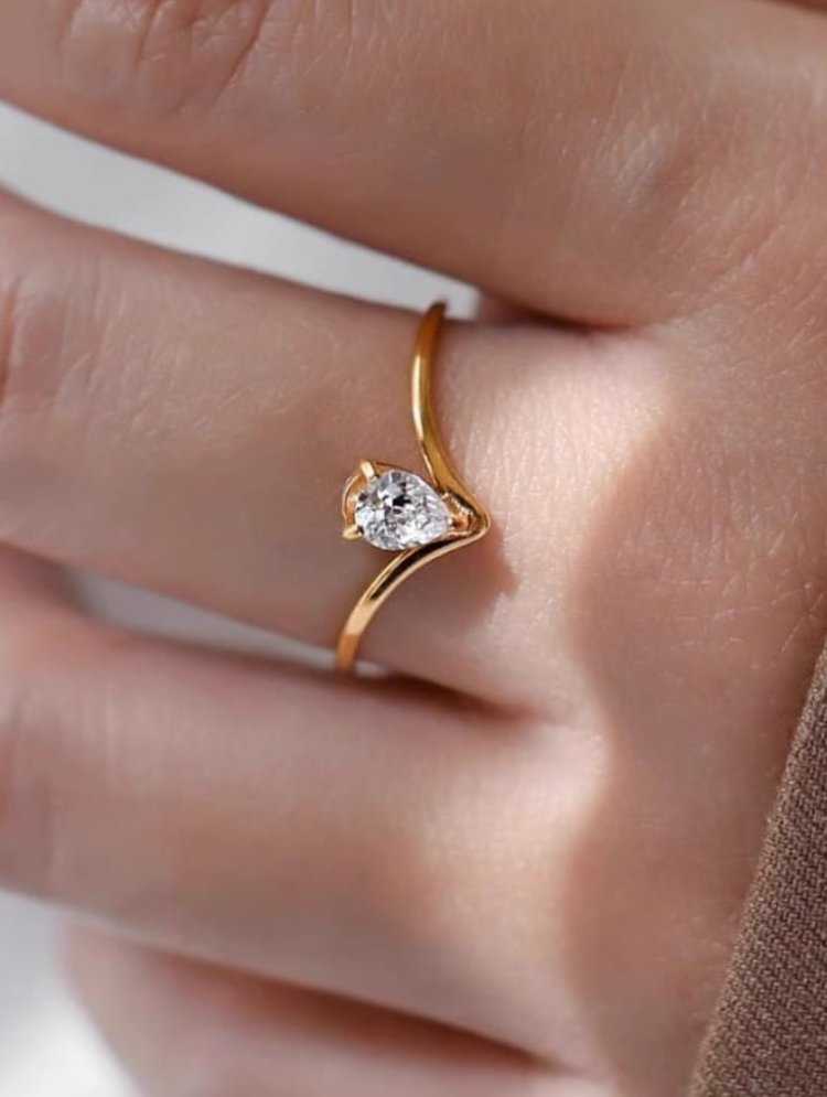 Teardrop Ring