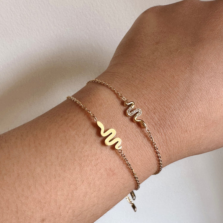 Serpentine bracelet