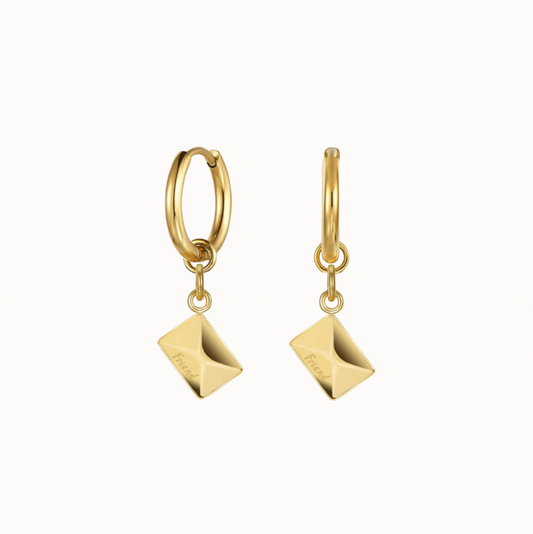 Bestie Envelope Hoops