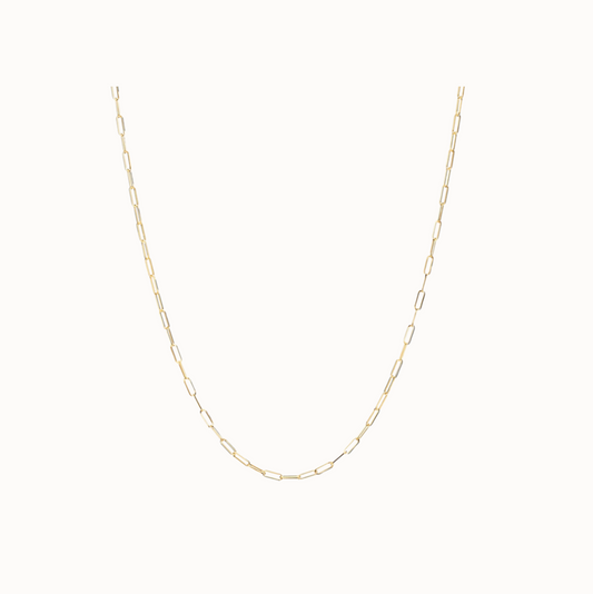 Dainty Paperclip chain