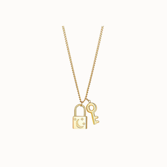 Lock & Key necklace